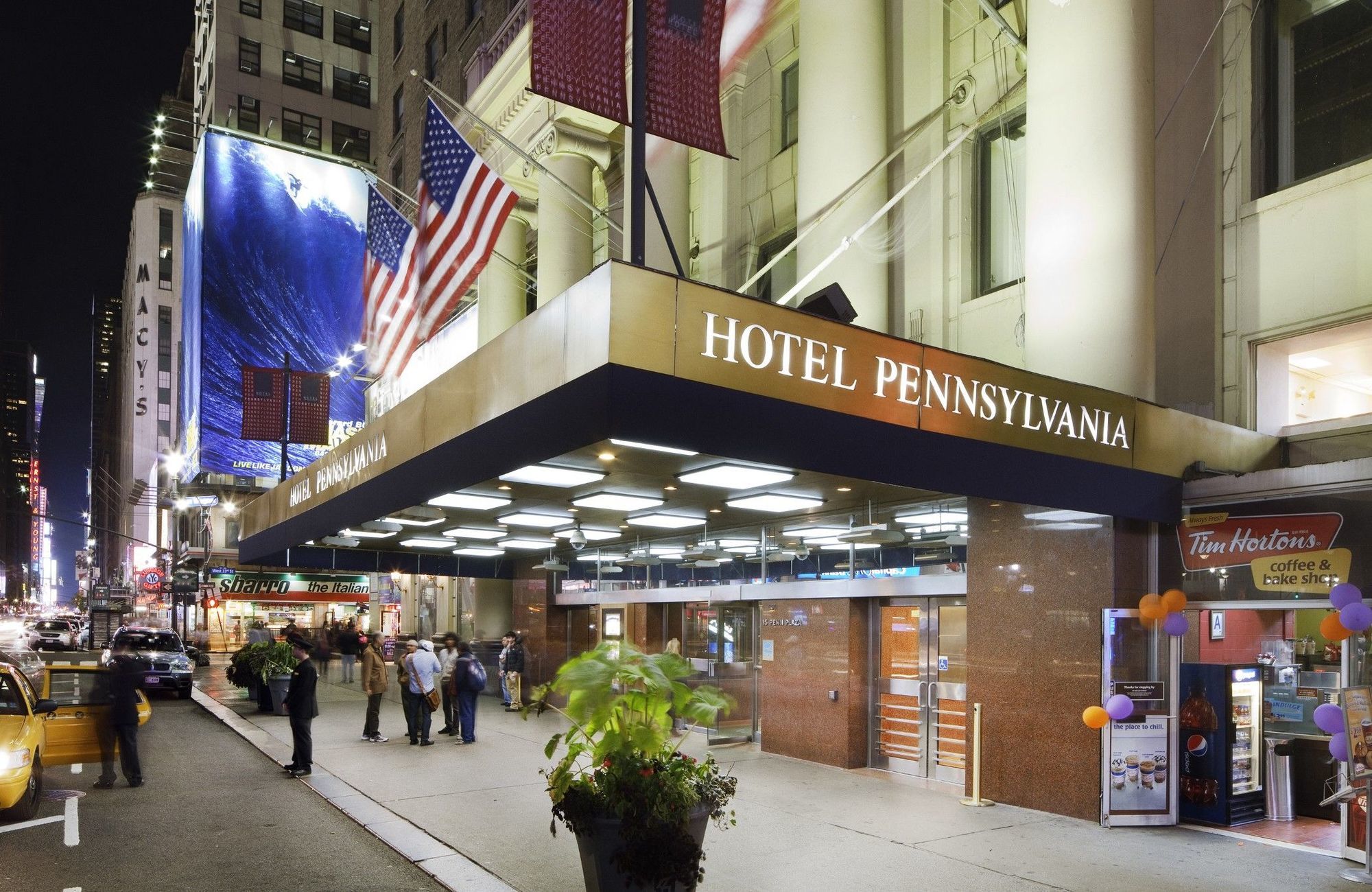 Hotel Pennsylvania New York Exteriör bild